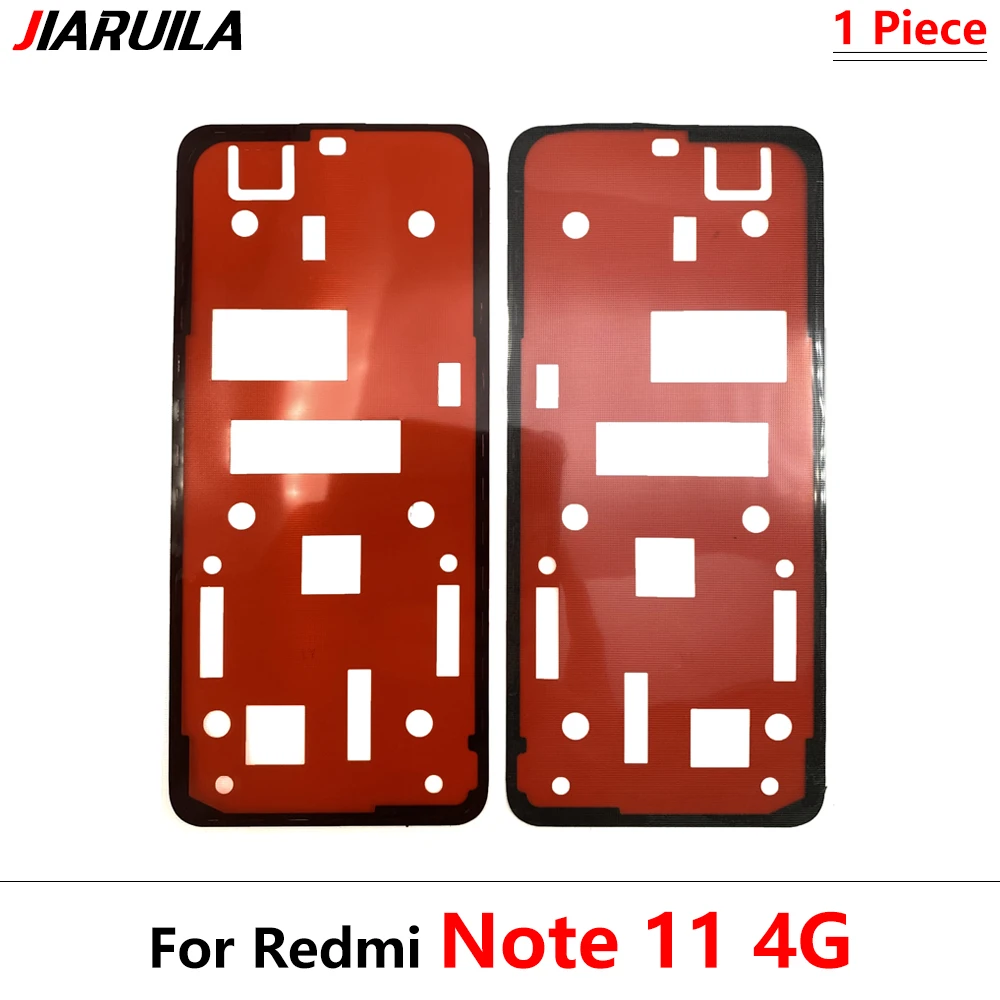 NEW Tested Waterproof Adhesive Back Housing Battery Cover Glue Stickers For Xiaomi Redmi Note 10 7 8 9 11 4G 12 Pro Plus 11S 9S