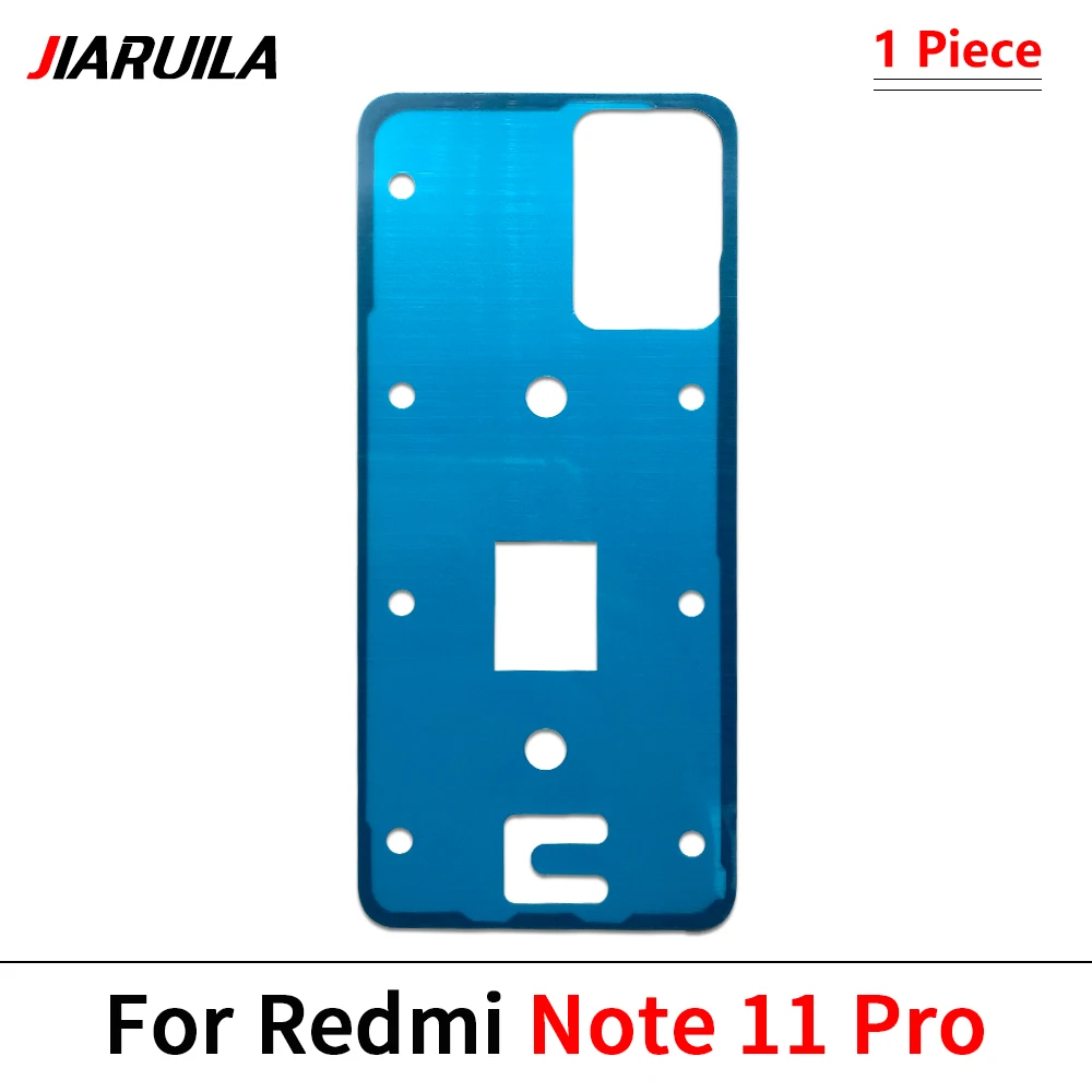 NEW Tested Waterproof Adhesive Back Housing Battery Cover Glue Stickers For Xiaomi Redmi Note 10 7 8 9 11 4G 12 Pro Plus 11S 9S