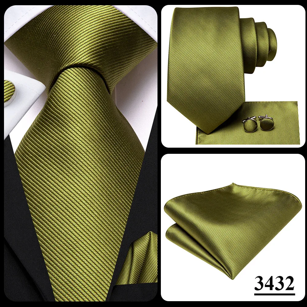 Hi-Tie Black Gold Orange Dot Paisley Wedding Tie For Men Handky Cufflink Fashion Design Tie For Men Business Party Dropship