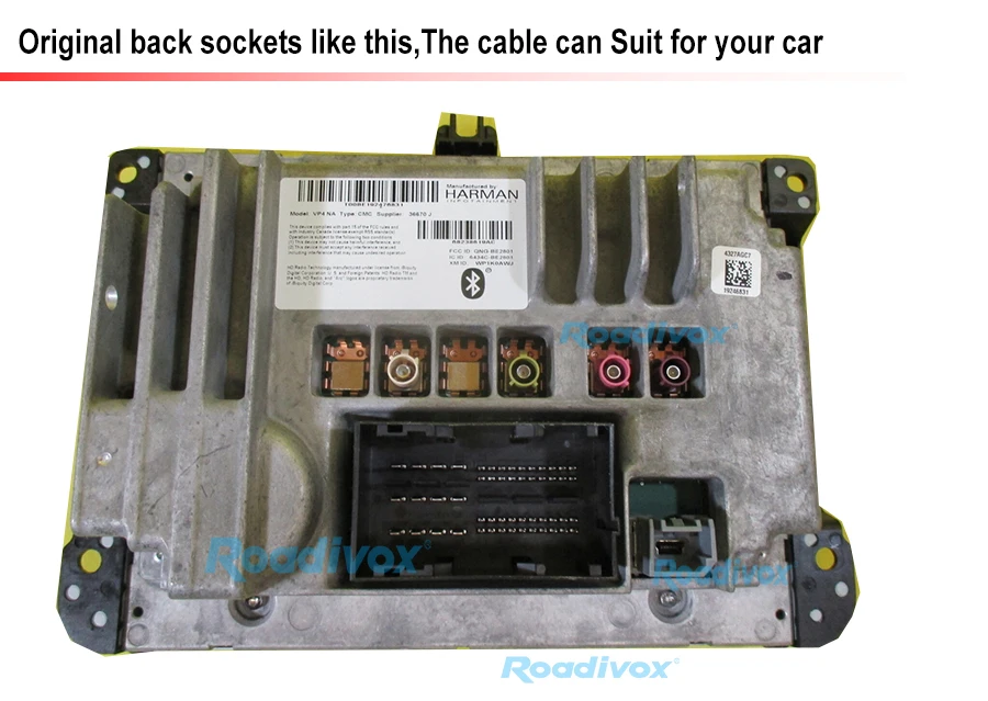 Car Audio DVD Android 16PIN Power Cable Adapter With Canbus Box For Jeep Cherokee Compass Renegade Fiat Power Wiring Harness