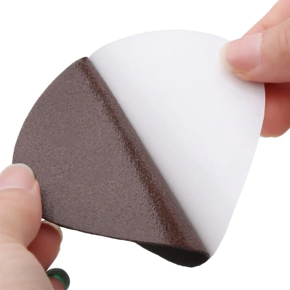 4Pcs/Set Fashion Woman Heel Repair Subsidy Shoes Hole Sticker Sneaker Lined Patch Cobbler Anti-wear Pads Foot Care Protector