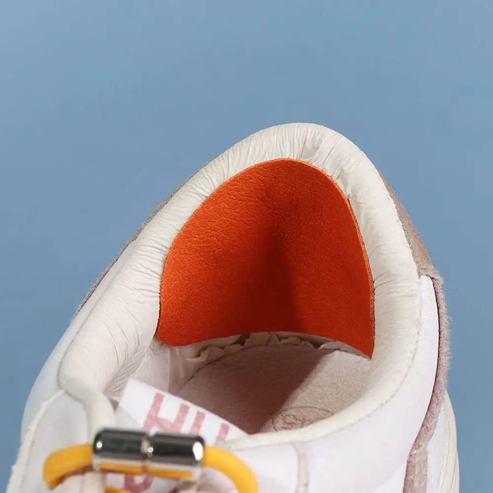 4Pcs/Set Fashion Woman Heel Repair Subsidy Shoes Hole Sticker Sneaker Lined Patch Cobbler Anti-wear Pads Foot Care Protector
