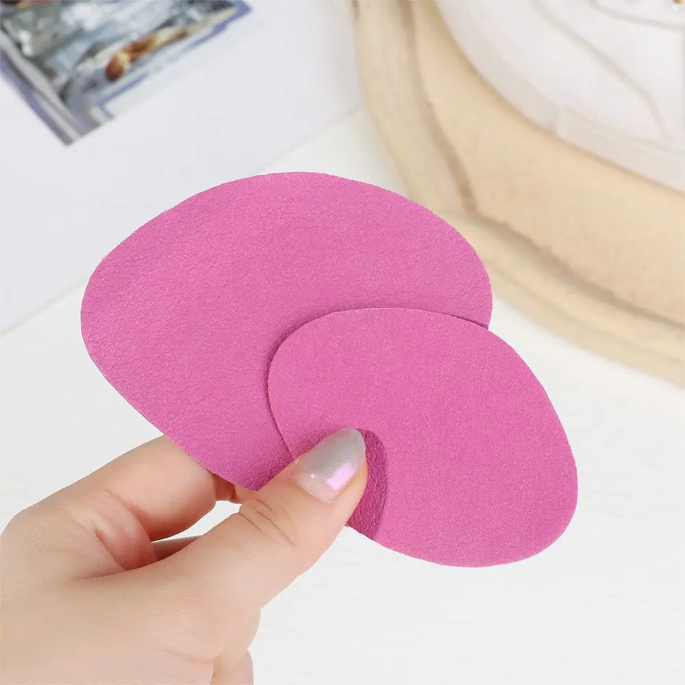 4Pcs/Set Fashion Woman Heel Repair Subsidy Shoes Hole Sticker Sneaker Lined Patch Cobbler Anti-wear Pads Foot Care Protector
