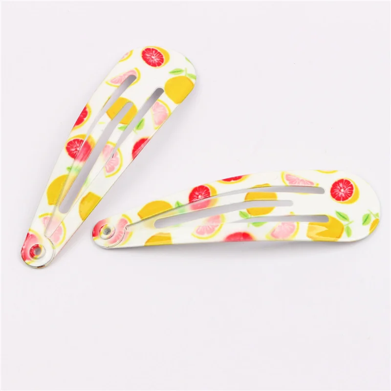 Girls Hair Accessories High-quality 10/20/30Pcs/Lot Printing Flower BB Hair Clip Paint Dripping Hairpins Colorful Kids Headdress