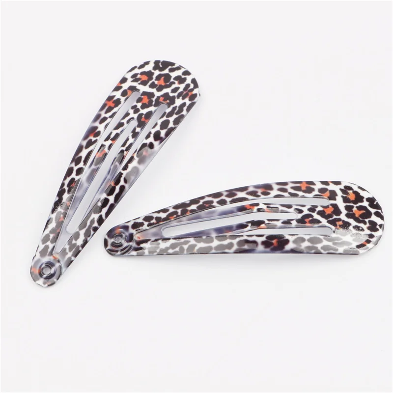 Girls Hair Accessories High-quality 10/20/30Pcs/Lot Printing Flower BB Hair Clip Paint Dripping Hairpins Colorful Kids Headdress