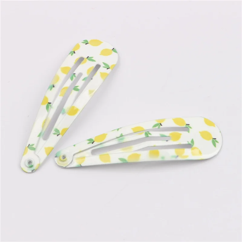 Girls Hair Accessories High-quality 10/20/30Pcs/Lot Printing Flower BB Hair Clip Paint Dripping Hairpins Colorful Kids Headdress