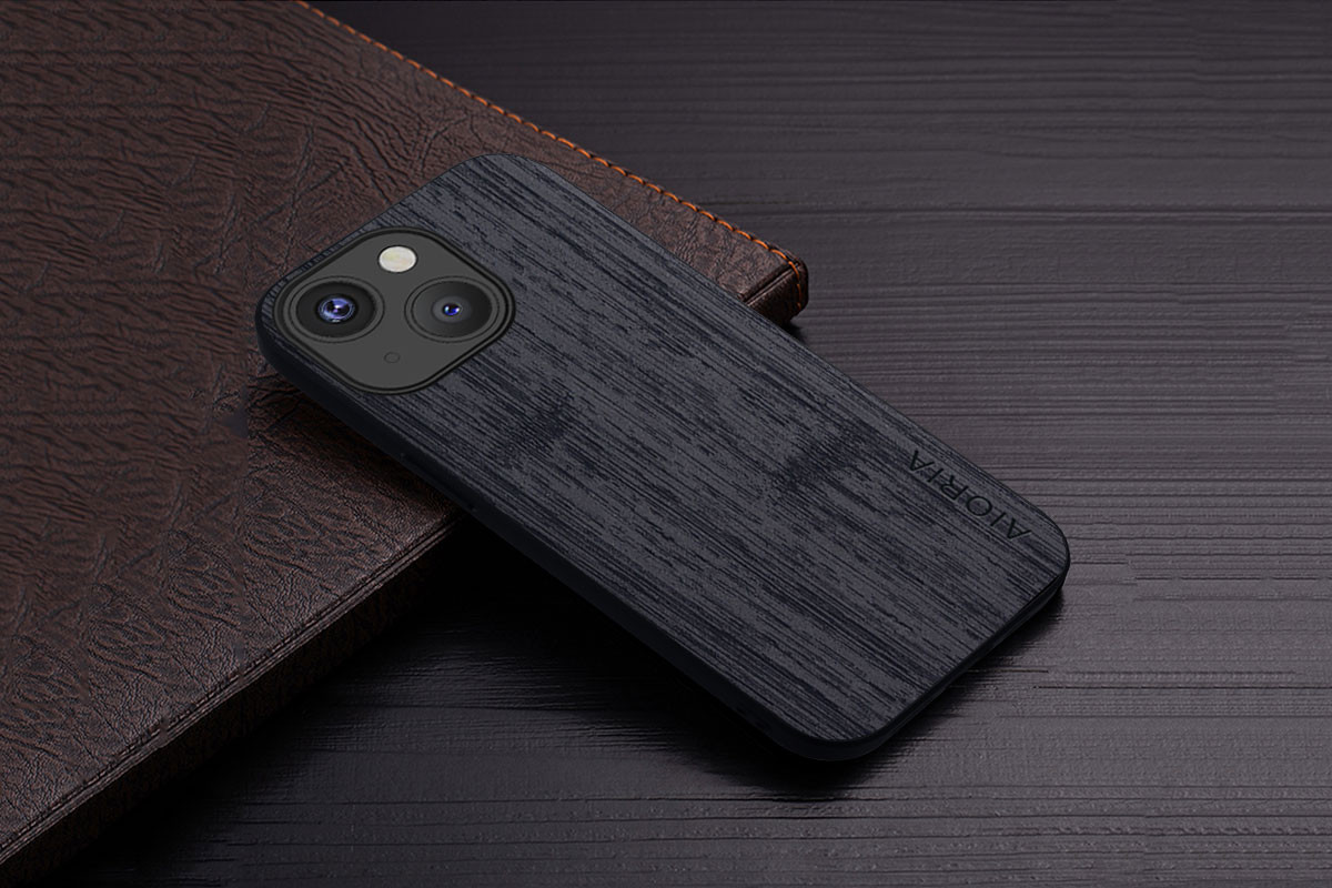 Case for iPhone 15 16 14 13 12 11 Pro Max Mini XR X XS Max Plus Funda Bamboo Wood Pattern Leather Cover Luxury Coque Case Capa