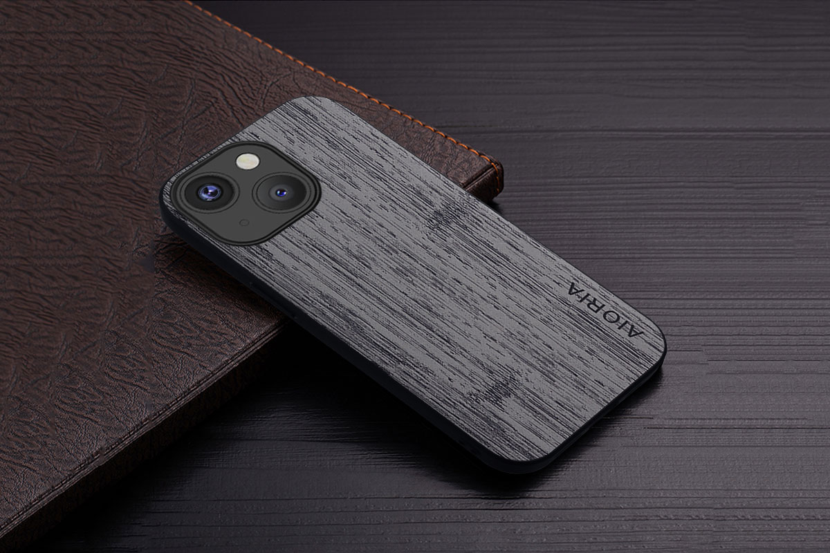 Case for iPhone 15 16 14 13 12 11 Pro Max Mini XR X XS Max Plus Funda Bamboo Wood Pattern Leather Cover Luxury Coque Case Capa