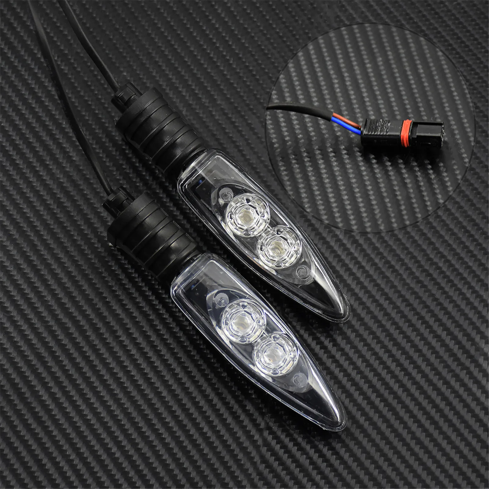 Motorcycle Front Rear Turn Indicator Signal LED Lights For BMW R 1200 GS ADVENTURE 2006-2013 K1200R K1300R F800S F800R F800GS
