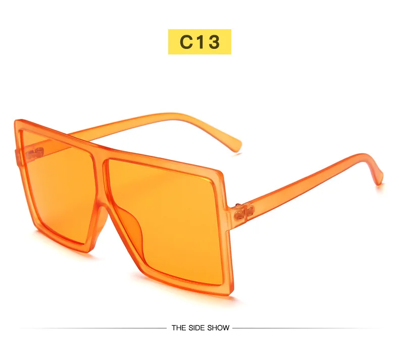 Sunglasses Square Women Sun Glasses Female Eyewear Eyeglasses Plastic Frame Clear Lens UV400 Shade Fashion Driving New