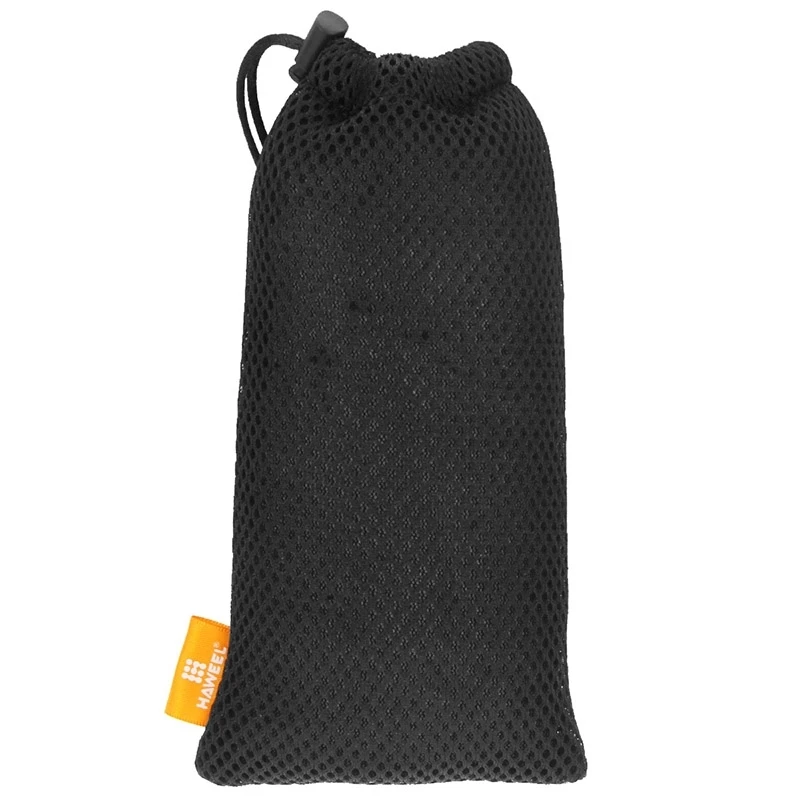 HAWEEL Headphone Phone Nylon Mesh Storage Pouch Bag For Smart Phones/iPad/Power Bank/Camera Accessories/18.5x9cm/24x16cm