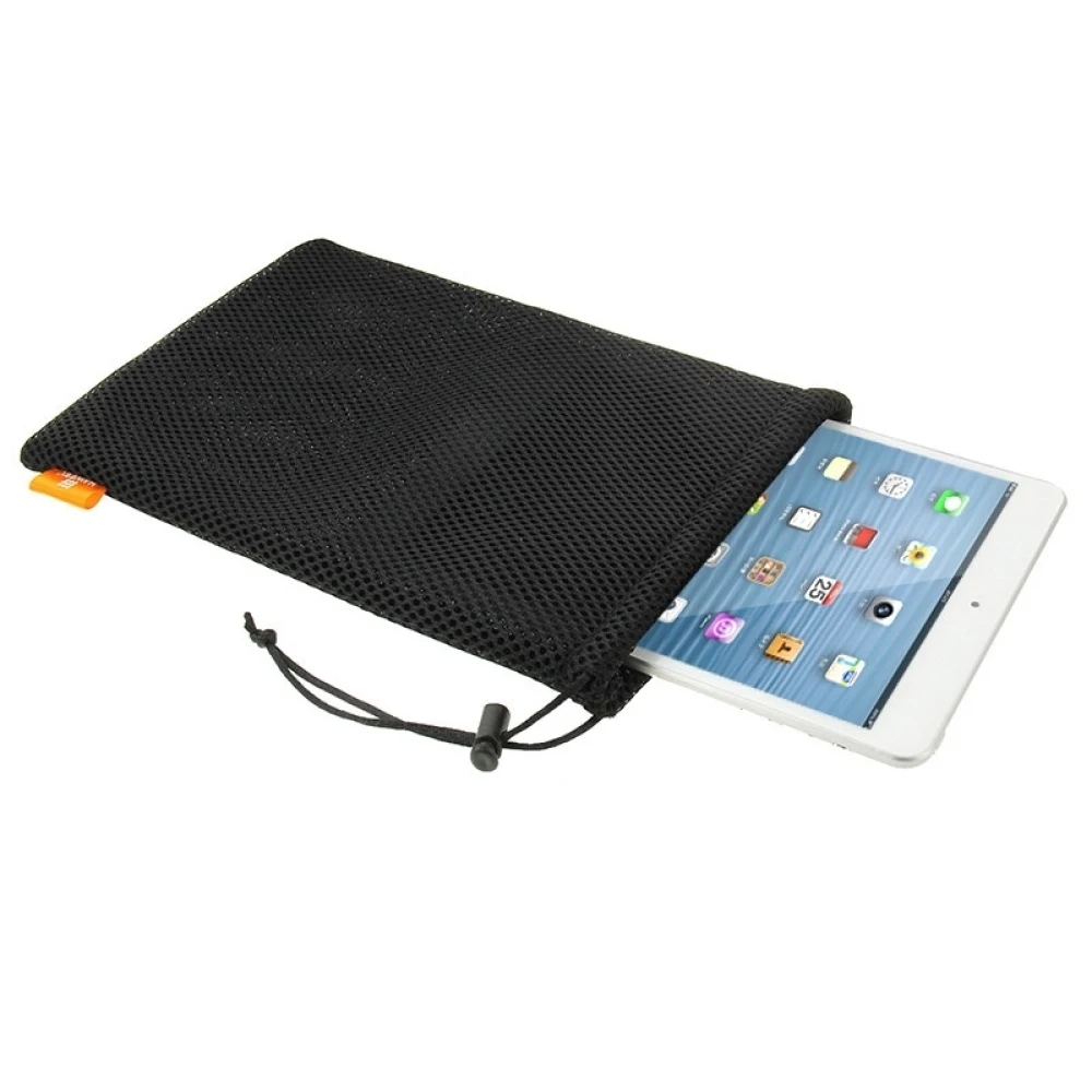 HAWEEL Headphone Phone Nylon Mesh Storage Pouch Bag For Smart Phones/iPad/Power Bank/Camera Accessories/18.5x9cm/24x16cm