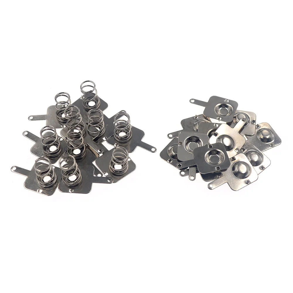 10PCS 13.5x11.5mm AA Battery Positive Negative Conversion Spring Contact Plate For the 5th battery spring