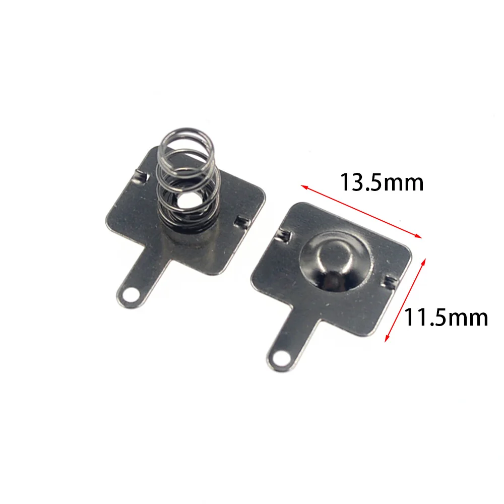 10PCS 13.5x11.5mm AA Battery Positive Negative Conversion Spring Contact Plate For the 5th battery spring