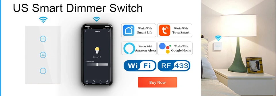 ANDELI WiFi Smart Boiler Switch 20A 4400w Water Heater Smart Life Tuya APP Remote Control Alexa Echo Google Home Voice Control