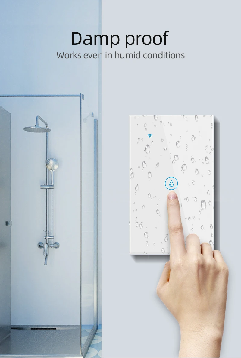 ANDELI WiFi Smart Boiler Switch 20A 4400w Water Heater Smart Life Tuya APP Remote Control Alexa Echo Google Home Voice Control