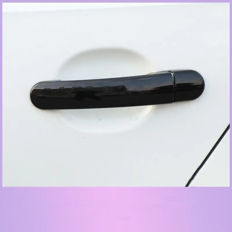 For VW Golf 5 MK5 Volkswagen Golf V Rabbit 1K 2004-2009 Gloss Black Chrome Car Door Handle Covers Accessories Styling Stickers