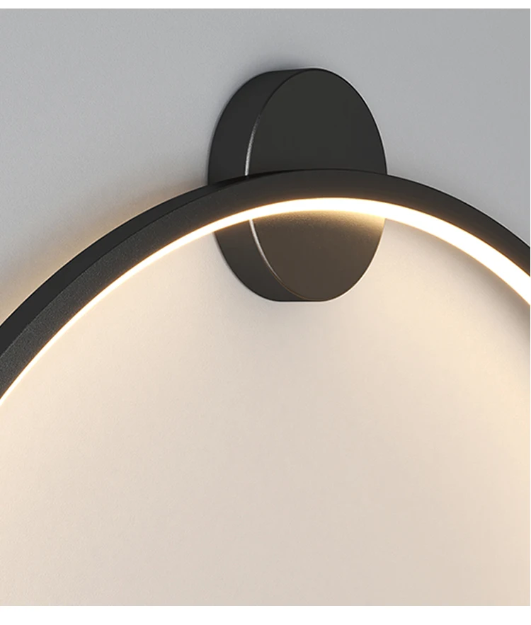 Moon LED Wall Light For Bedroom Kid's Room Foyer Living Room Coffee Bar Aisle Hallway Gallery Studyroom Loft Indoor Home Lights