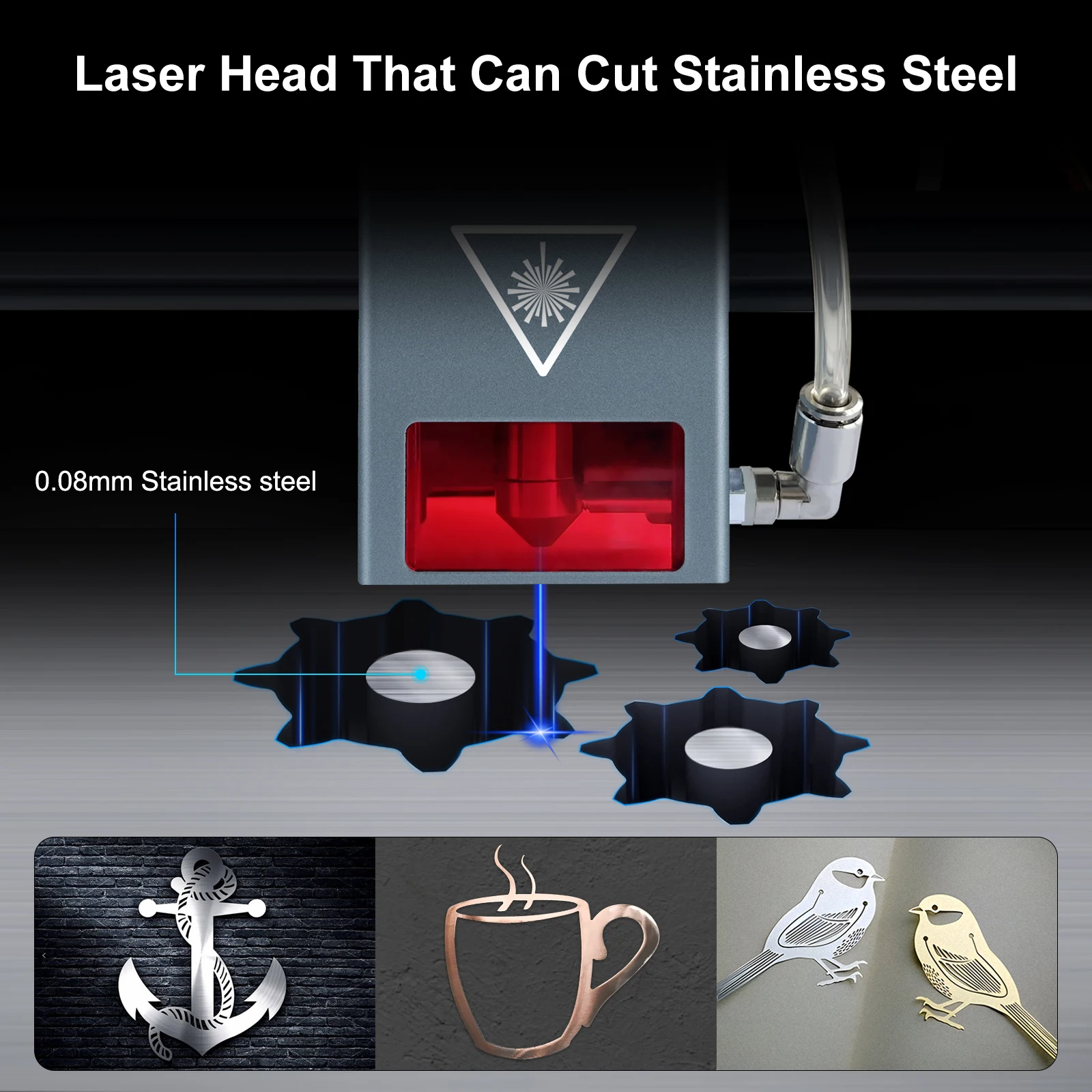 LASER TREE 20W/10W/5W/4W Laser Head For CNC Engraver Wood Cutting DIY Laser Tools 450nm TTL/ PWM Blue Light Laser Module