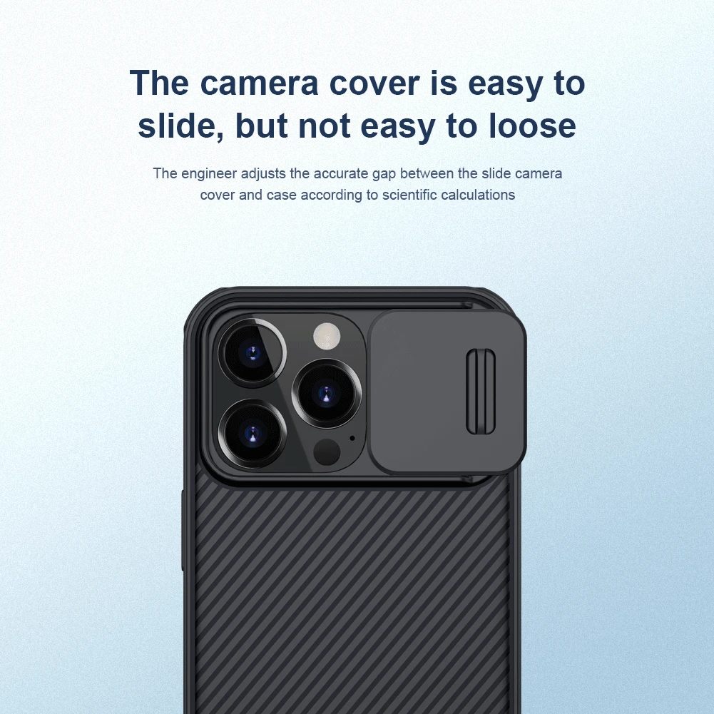 for iPhone 15 14 13 Pro Max Case Nillkin CamShield Slide Camera Frosted Shield Cover for iPhone 15 14 Plus 13 Pro Case