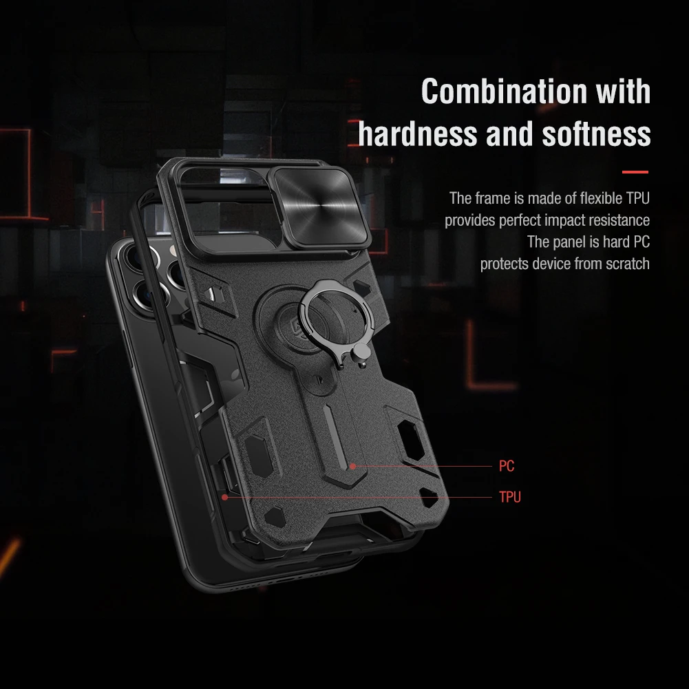 for iPhone 15 14 13 Pro Max Case Nillkin CamShield Slide Camera Frosted Shield Cover for iPhone 15 14 Plus 13 Pro Case