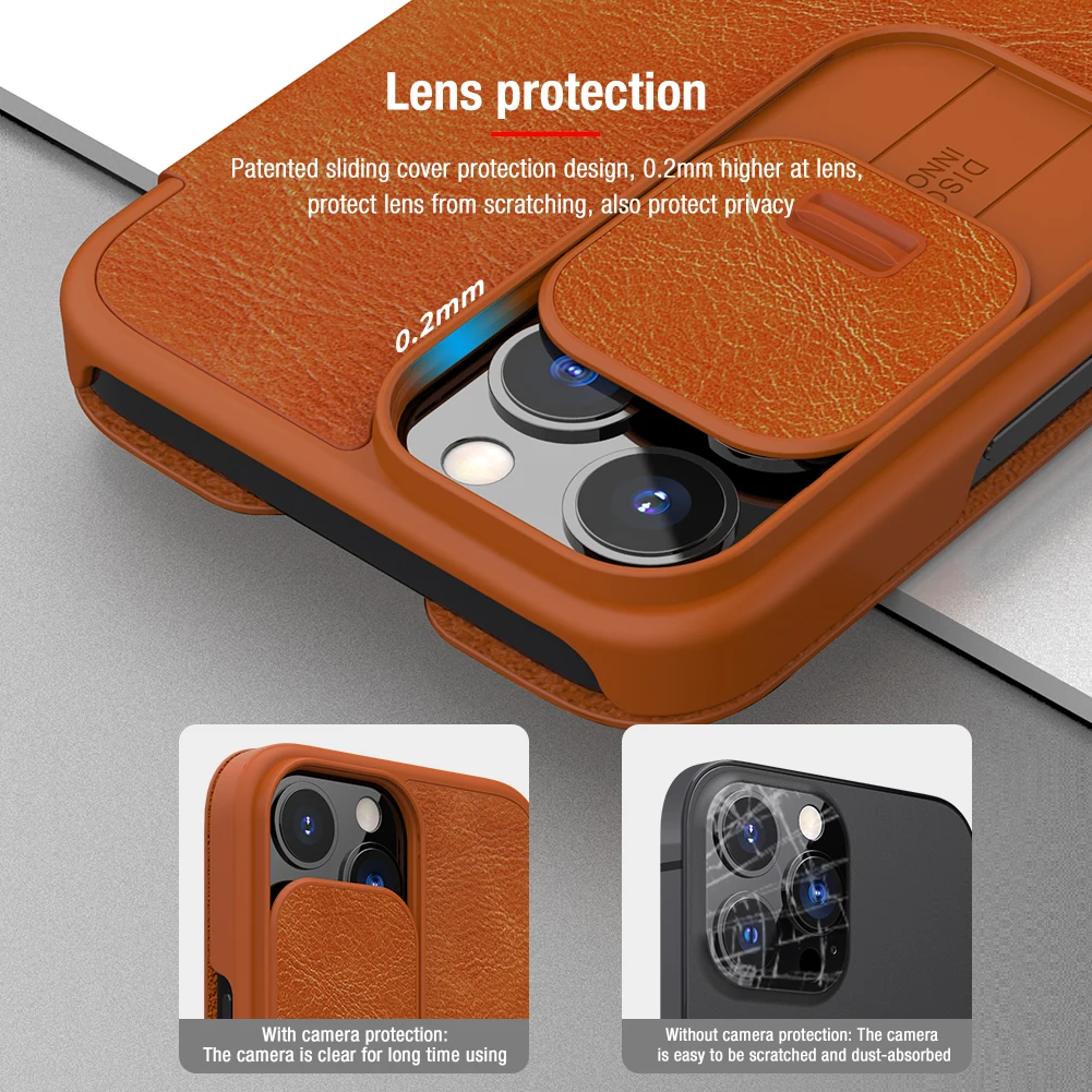 for iPhone 15 14 13 Pro Max Case Nillkin CamShield Slide Camera Frosted Shield Cover for iPhone 15 14 Plus 13 Pro Case