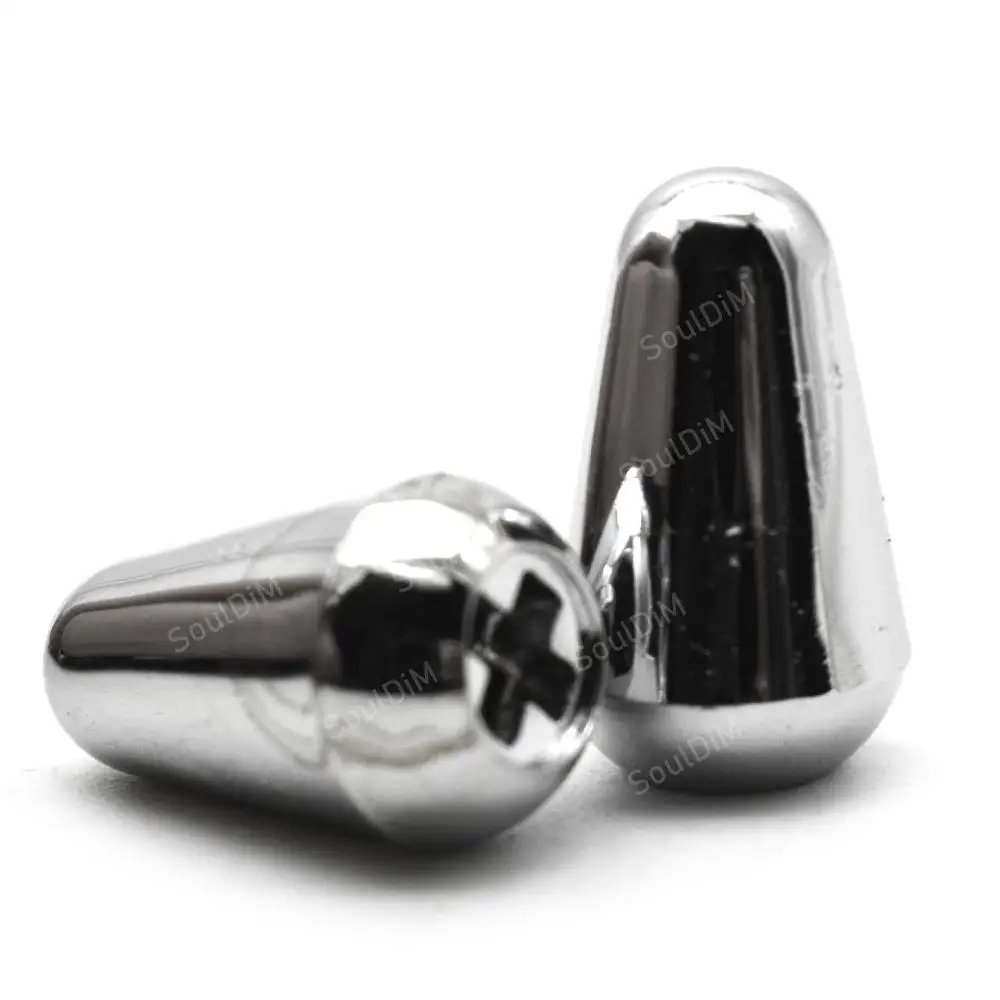 6pcs Plastic 3 Way 5 Way Lever Switch Knobs Tip Cap Replacement for Electric Guitar Pickup Selector Switches