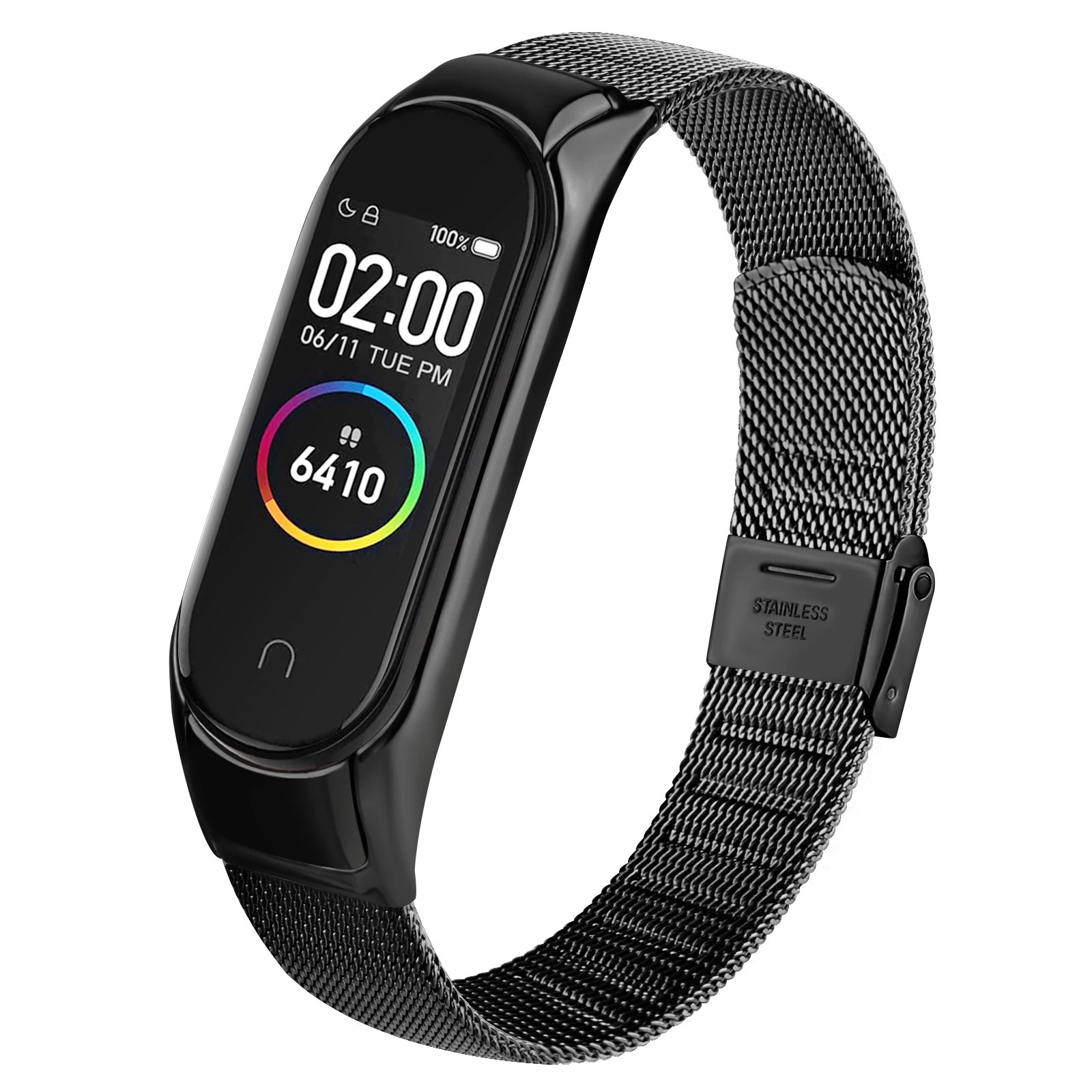 Bracelet Strap for Xiaomi Mi Band 6 5 4 3 Metal Watch Band Milanese for Mi Band 4 3 Wristband Wrist Belt Smartwatch Accessories