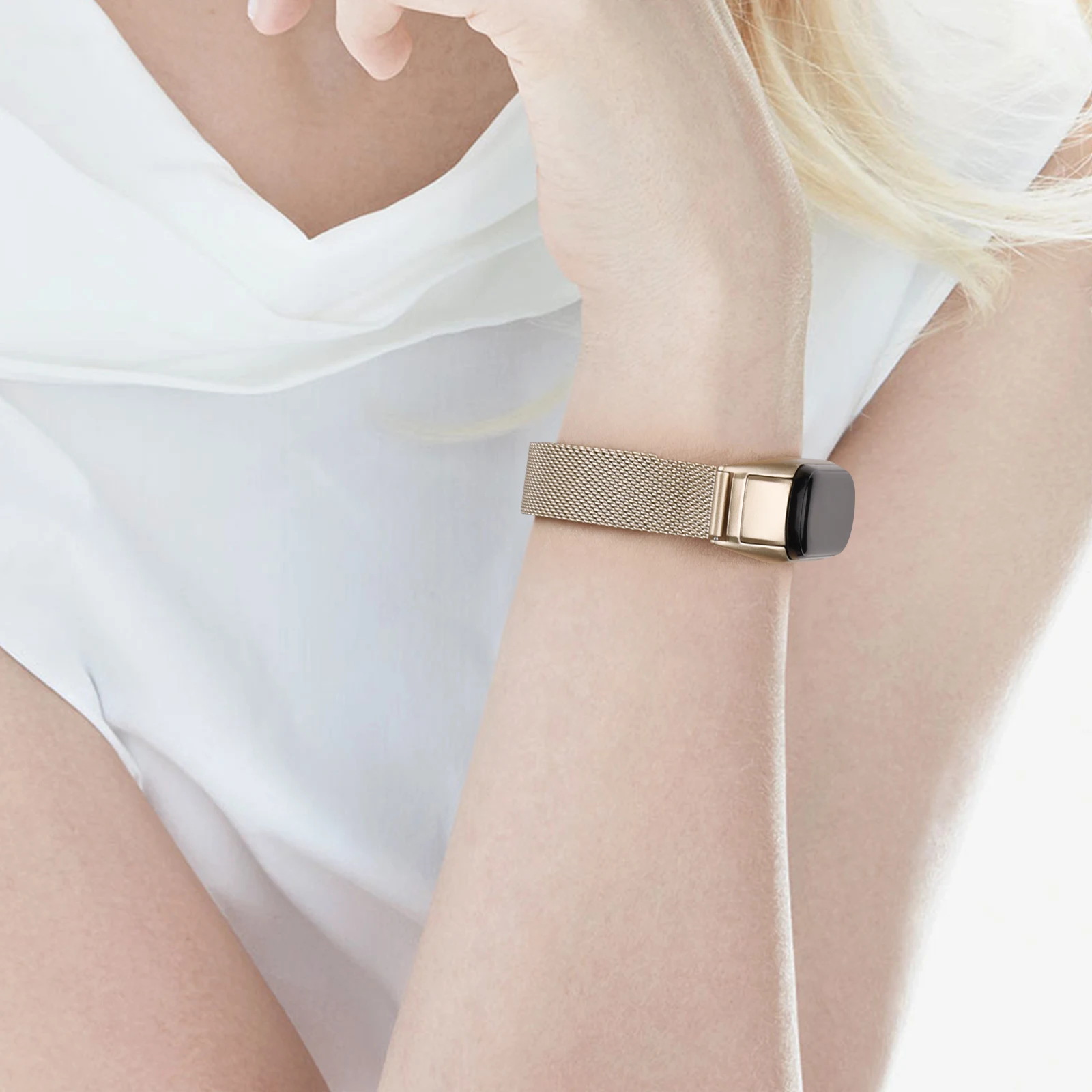 Bracelet Strap for Xiaomi Mi Band 6 5 4 3 Metal Watch Band Milanese for Mi Band 4 3 Wristband Wrist Belt Smartwatch Accessories