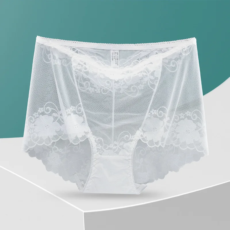 lingerie sexy underwear women ropa mujer plus size high waist hollow mesh seamless panties briefs lenceria sensual mujer bragas
