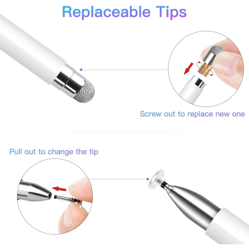 MAGCLE 2 in 1 Magnetic Drawing Stylus Pen Caneta Touch Screen Stylo For Iphone Samsung Huawei Xiaomi PADs Smart Phone Pencil