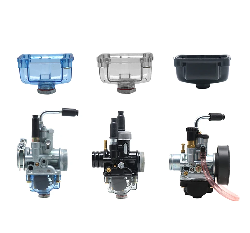 ZSDTRP Motorcycle Carburetor Clear Bottom Transparent Float Bowl Oil Cup For PHBG Carburetor