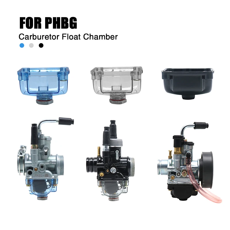 ZSDTRP Motorcycle Carburetor Clear Bottom Transparent Float Bowl Oil Cup For PHBG Carburetor