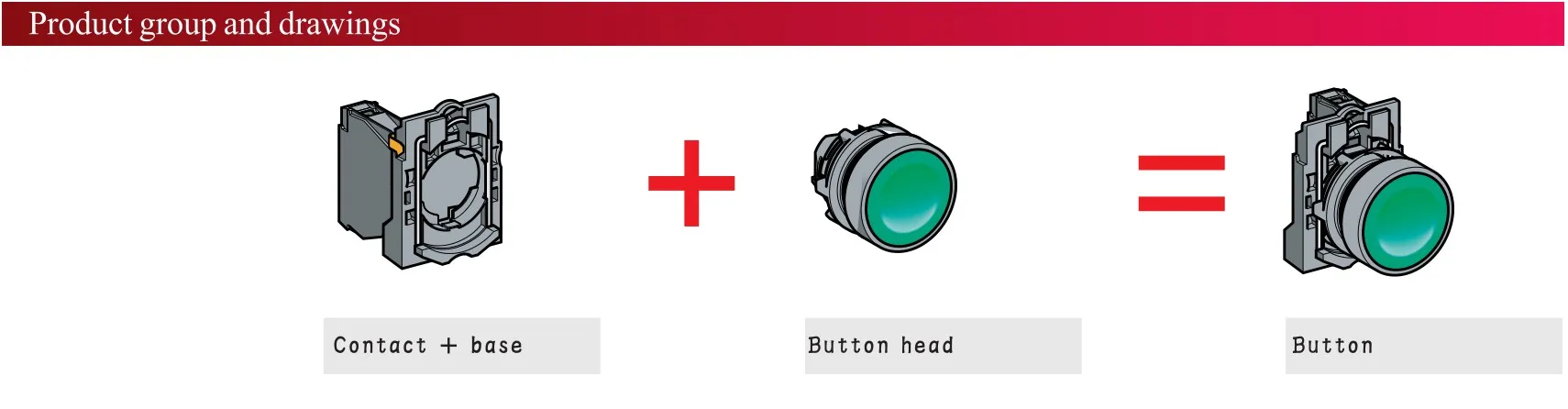 1Pcs XB5 2 Gear 3 Position Plastic Knob Self Locking Reset Selector NC NO Standard Handle Push Button Switch 22mm AD33 AD21 ZB5