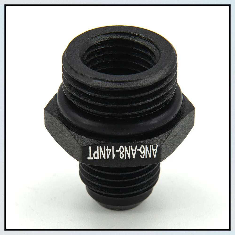 1Pcs Aluminum Alloy AN6/AN8/AN10/AN12 to AN/M14/M16/M18x1.5 Metric Fuel Hose Adapter Pipe Thread Fitting for Oil Cooler System