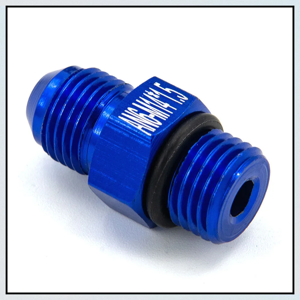 1Pcs Aluminum Alloy AN6/AN8/AN10/AN12 to AN/M14/M16/M18x1.5 Metric Fuel Hose Adapter Pipe Thread Fitting for Oil Cooler System
