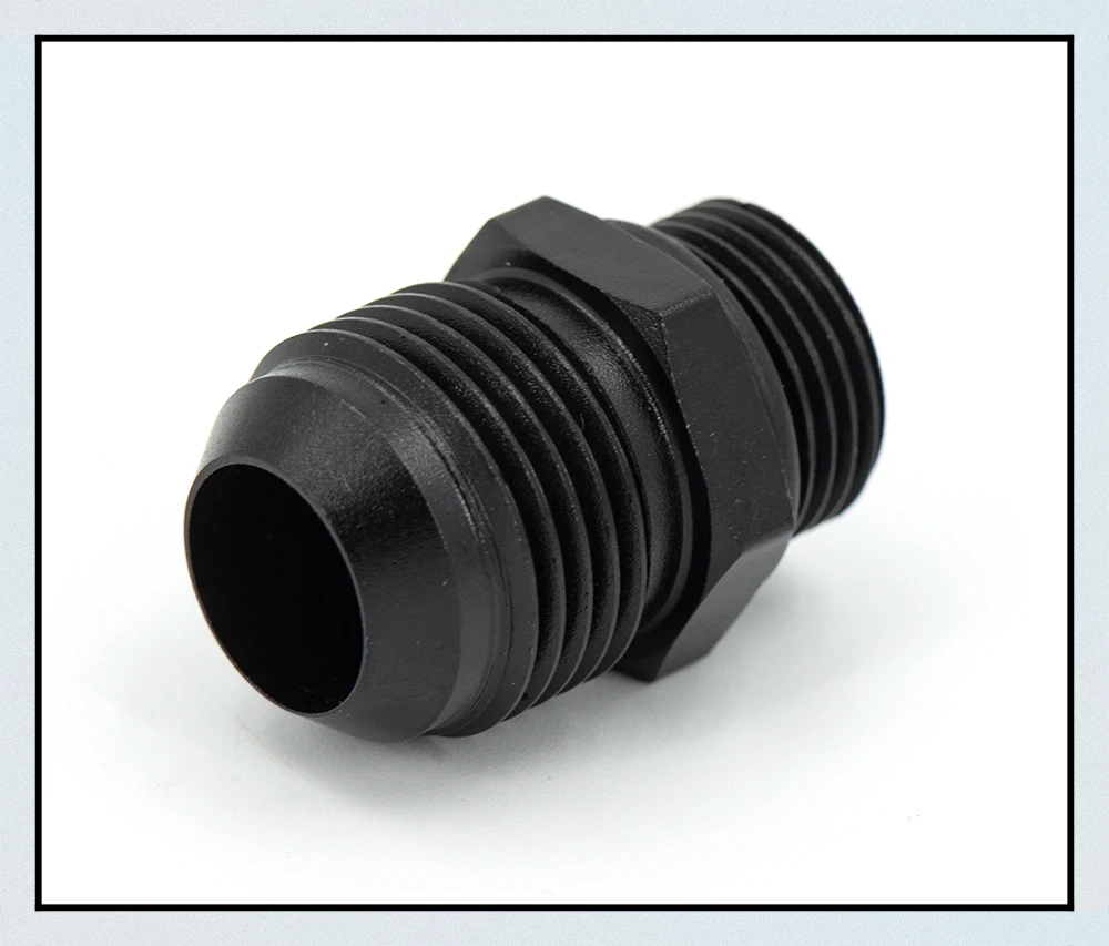 1Pcs Aluminum Alloy AN6/AN8/AN10/AN12 to AN/M14/M16/M18x1.5 Metric Fuel Hose Adapter Pipe Thread Fitting for Oil Cooler System