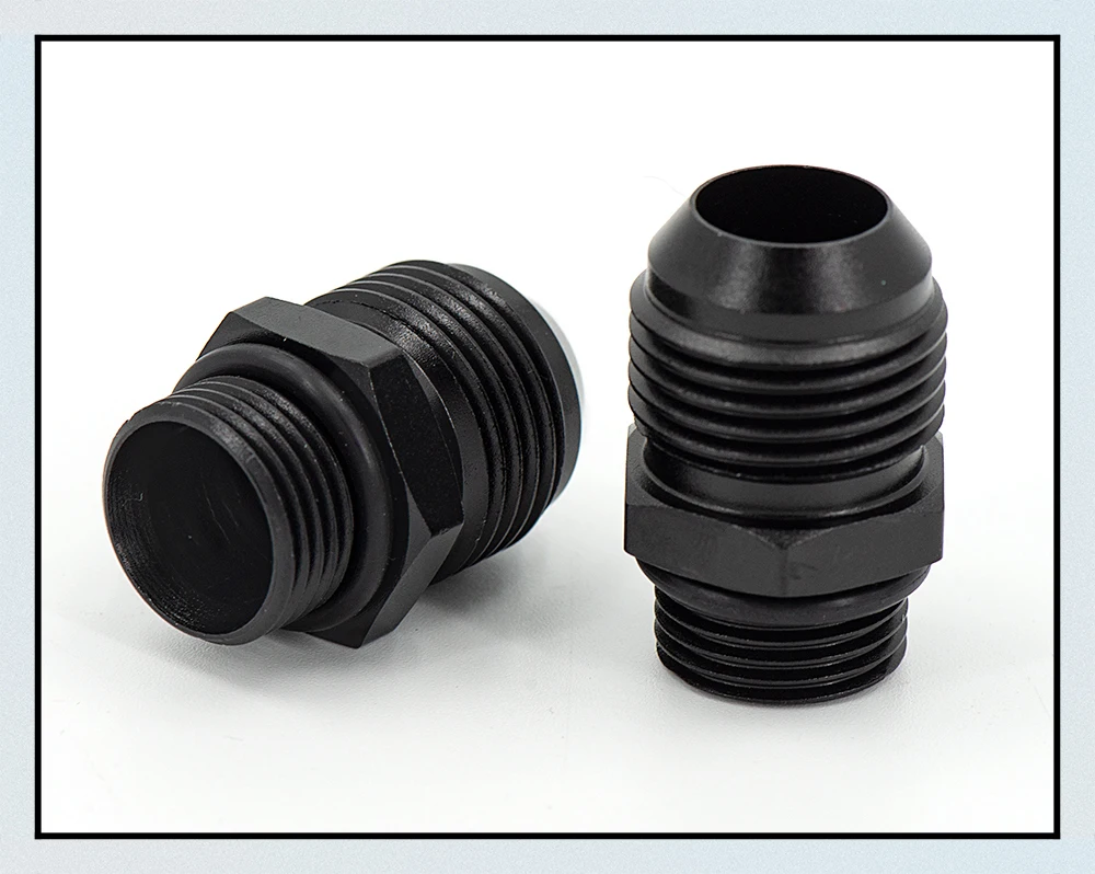 1Pcs Aluminum Alloy AN6/AN8/AN10/AN12 to AN/M14/M16/M18x1.5 Metric Fuel Hose Adapter Pipe Thread Fitting for Oil Cooler System
