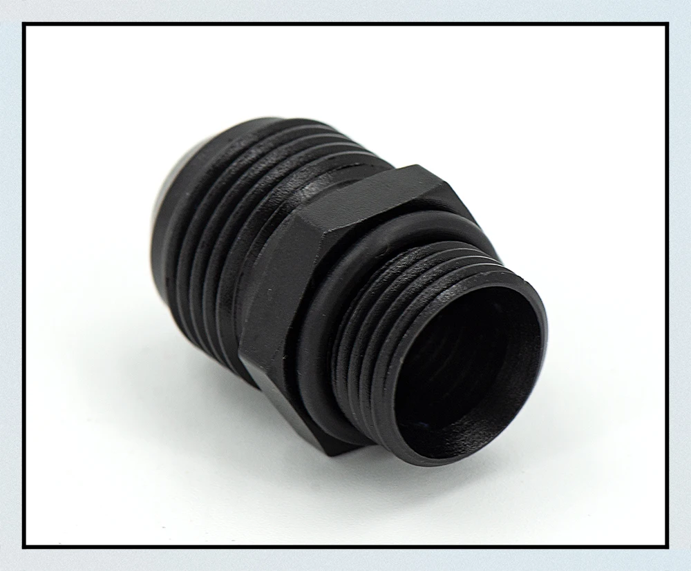 1Pcs Aluminum Alloy AN6/AN8/AN10/AN12 to AN/M14/M16/M18x1.5 Metric Fuel Hose Adapter Pipe Thread Fitting for Oil Cooler System