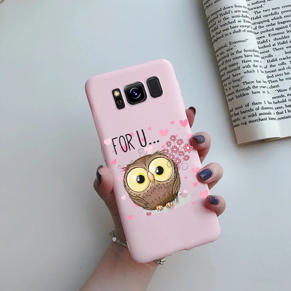 For Samsung Galaxy S8 S8+ S9 Plus Case Tpu Silicone Cute Love Heart Soft Back Cover For Galaxy S8 S9 S 8 S 9 plus S9+ Phone Case