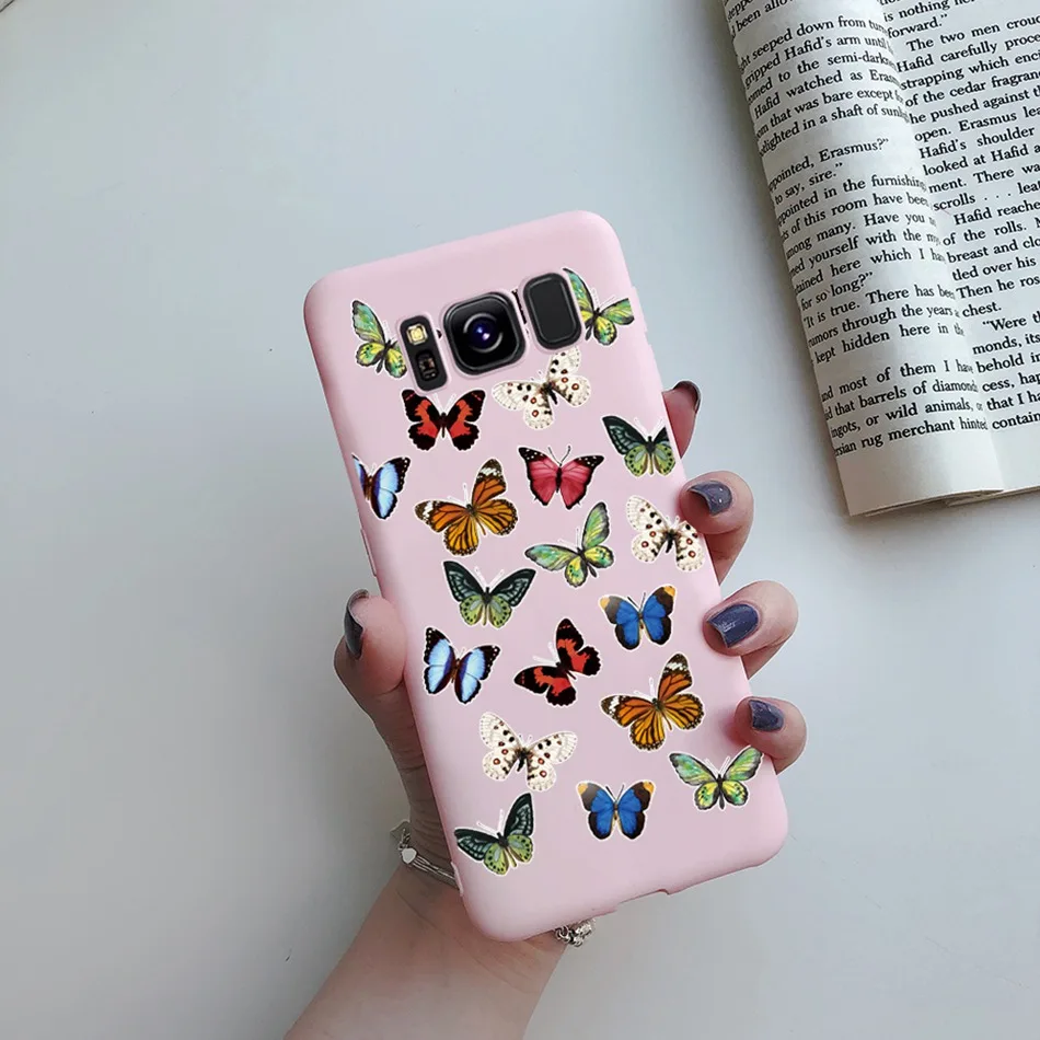 For Samsung Galaxy S8 S8+ S9 Plus Case Tpu Silicone Cute Love Heart Soft Back Cover For Galaxy S8 S9 S 8 S 9 plus S9+ Phone Case