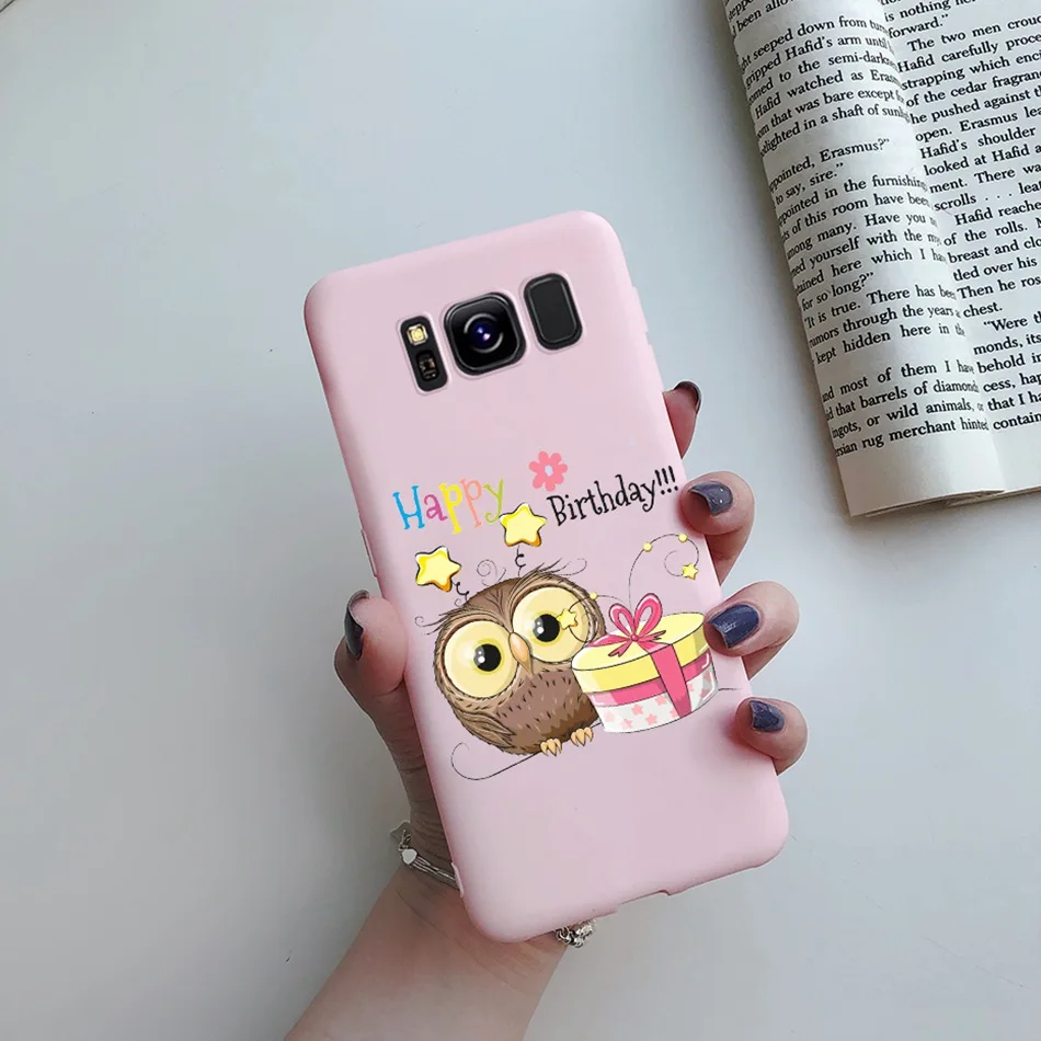 For Samsung Galaxy S8 S8+ S9 Plus Case Tpu Silicone Cute Love Heart Soft Back Cover For Galaxy S8 S9 S 8 S 9 plus S9+ Phone Case