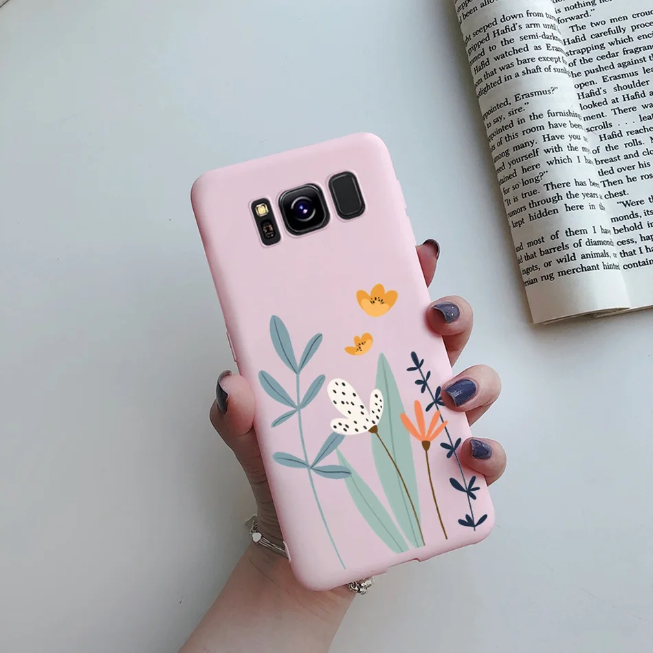 For Samsung Galaxy S8 S8+ S9 Plus Case Tpu Silicone Cute Love Heart Soft Back Cover For Galaxy S8 S9 S 8 S 9 plus S9+ Phone Case