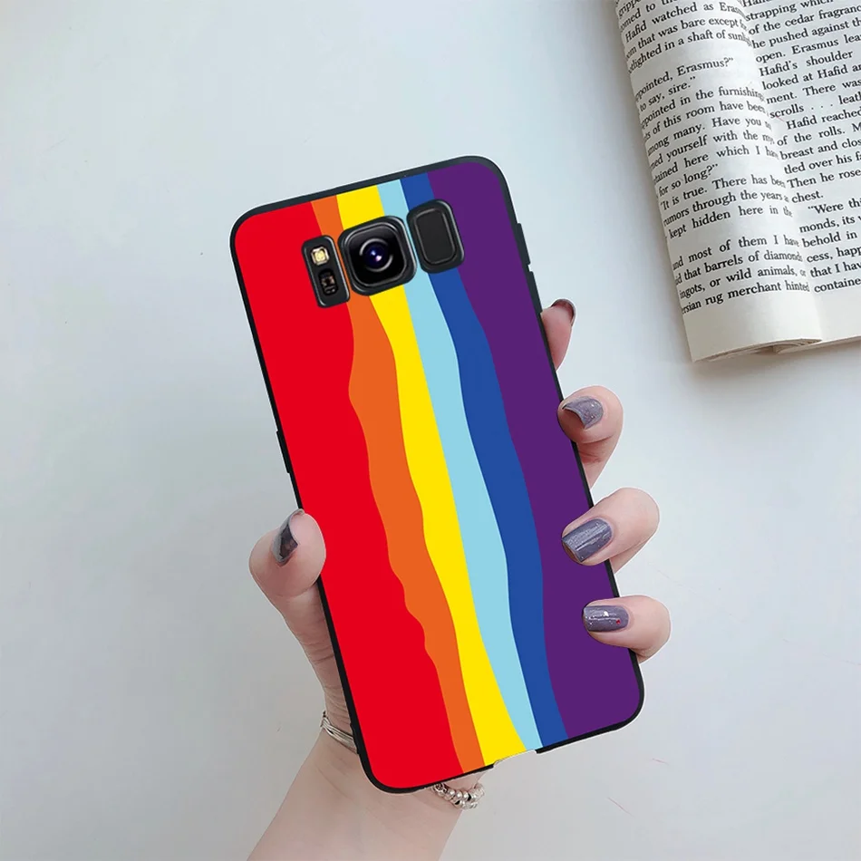 For Samsung Galaxy S8 S8+ S9 Plus Case Tpu Silicone Cute Love Heart Soft Back Cover For Galaxy S8 S9 S 8 S 9 plus S9+ Phone Case