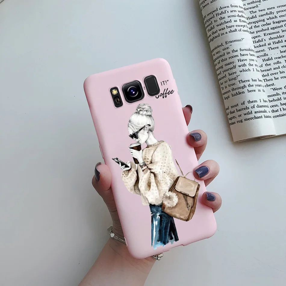 For Samsung Galaxy S8 S8+ S9 Plus Case Tpu Silicone Cute Love Heart Soft Back Cover For Galaxy S8 S9 S 8 S 9 plus S9+ Phone Case