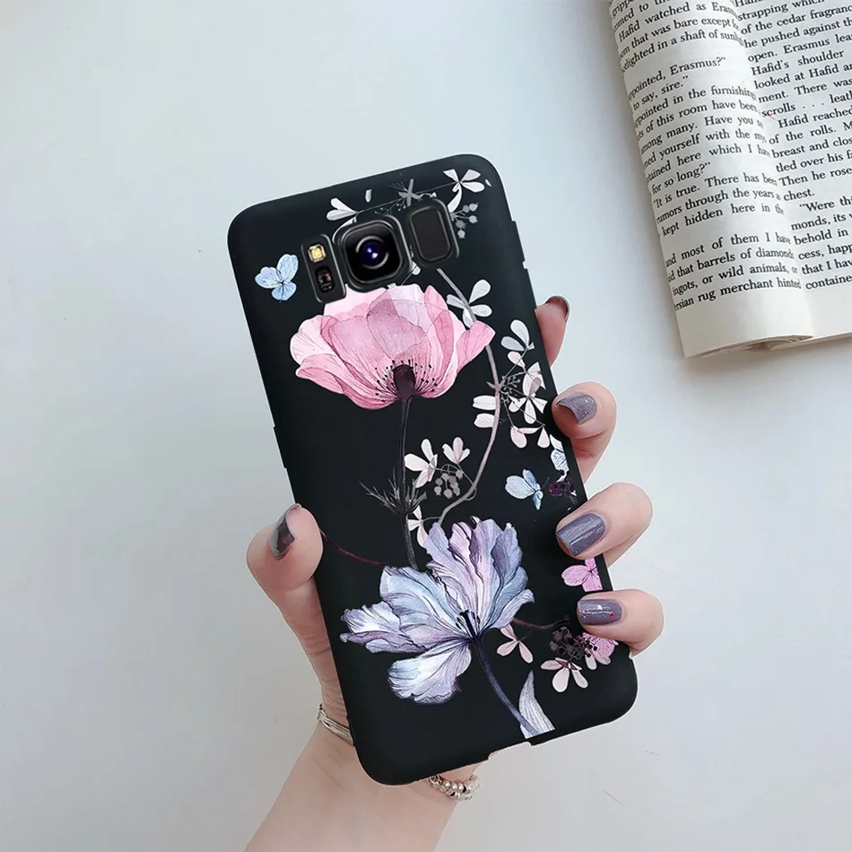 For Samsung Galaxy S8 S8+ S9 Plus Case Tpu Silicone Cute Love Heart Soft Back Cover For Galaxy S8 S9 S 8 S 9 plus S9+ Phone Case