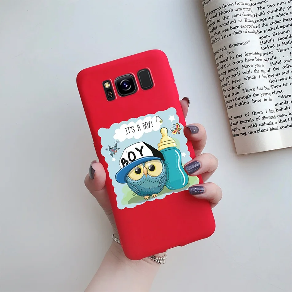 For Samsung Galaxy S8 S8+ S9 Plus Case Tpu Silicone Cute Love Heart Soft Back Cover For Galaxy S8 S9 S 8 S 9 plus S9+ Phone Case