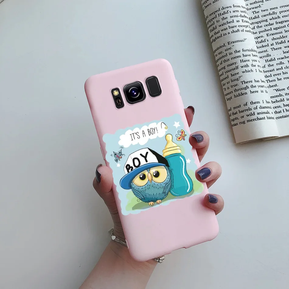 For Samsung Galaxy S8 S8+ S9 Plus Case Tpu Silicone Cute Love Heart Soft Back Cover For Galaxy S8 S9 S 8 S 9 plus S9+ Phone Case