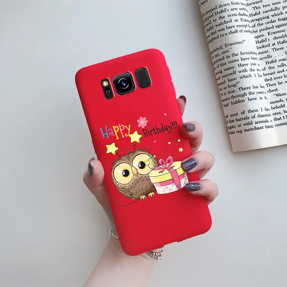 For Samsung Galaxy S8 S8+ S9 Plus Case Tpu Silicone Cute Love Heart Soft Back Cover For Galaxy S8 S9 S 8 S 9 plus S9+ Phone Case