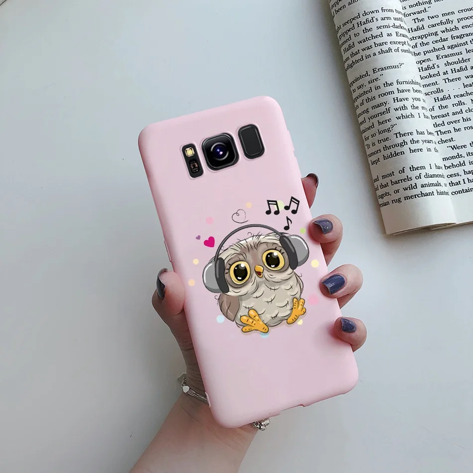 For Samsung Galaxy S8 S8+ S9 Plus Case Tpu Silicone Cute Love Heart Soft Back Cover For Galaxy S8 S9 S 8 S 9 plus S9+ Phone Case